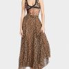 WILD THING MAXI SKIRT LEOPARD - APPAREL - Betsey Johnson