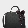 SKULLICIOUS SATCHEL BLACK - HANDBAGS - Betsey Johnson