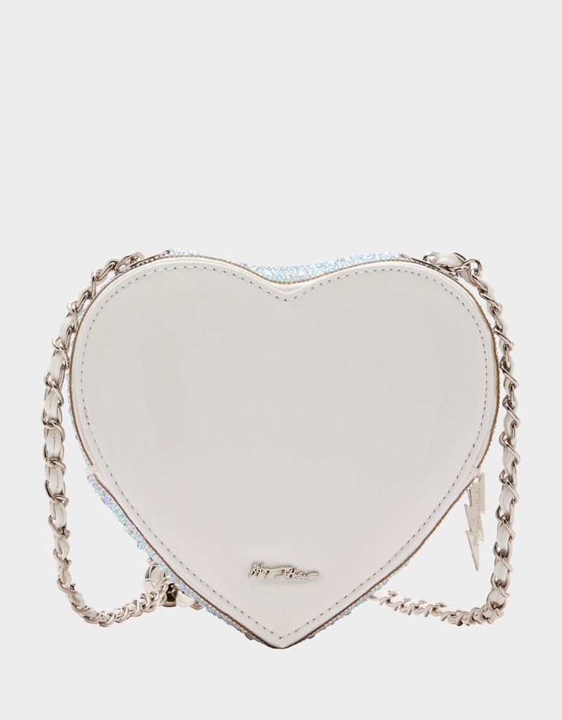 BETSEY JOHNSON HANDBAGS BJ34760M PEARL SILVER 03