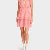 TINY HEARTS MINI DRESS PINK - APPAREL - Betsey Johnson