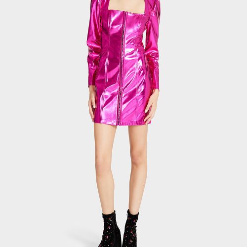 STACY MINI DRESS PINK - APPAREL - Betsey Johnson