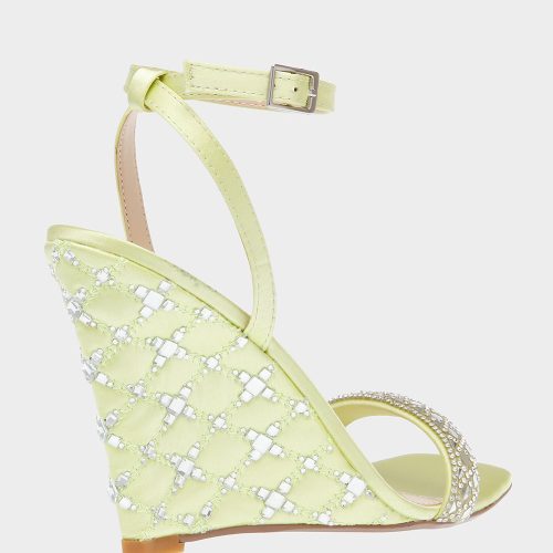 BETSEY JOHNSON SHOES 22185 7 LIME GREEN ALT1