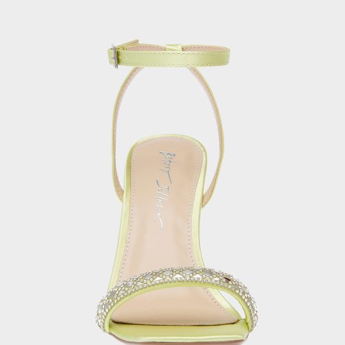 BETSEY JOHNSON SHOES 22185 7 LIME GREEN FRONT