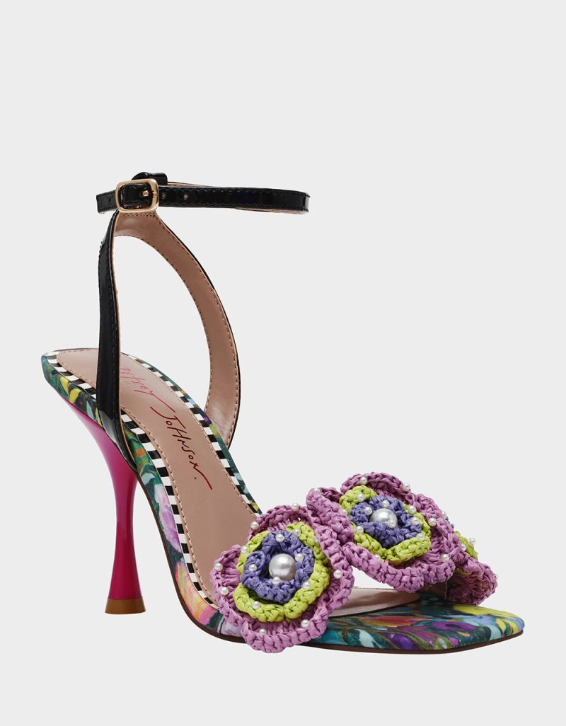 BETSEY JOHNSON SHOES AINSLEYY BRIGHT MULTI