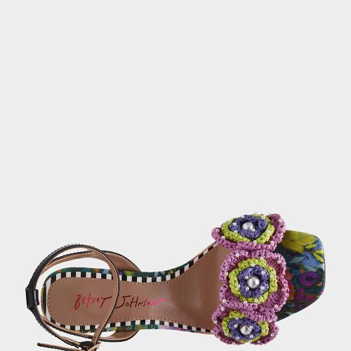 BETSEY JOHNSON SHOES AINSLEYY BRIGHT MULTI TOP