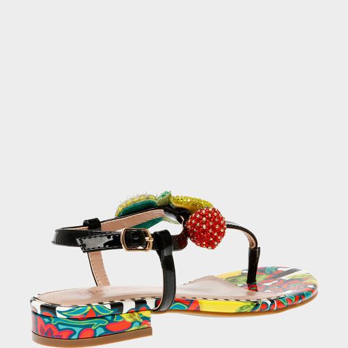 BETSEY JOHNSON SHOES ANISTON BLACK MULTI ALT1 1