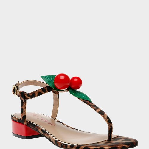 BETSEY JOHNSON SHOES ASBURY LEOPARD