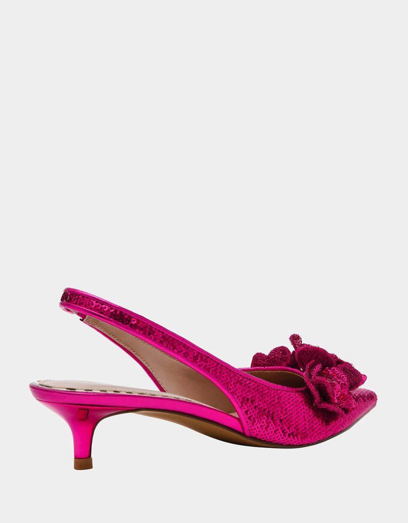 BETSEY JOHNSON SHOES AURORRA FUCHSIA ALT1