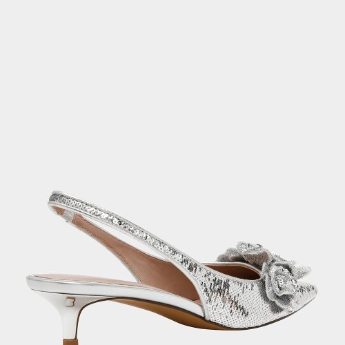 BETSEY JOHNSON SHOES AURORRA SILVER ALT1