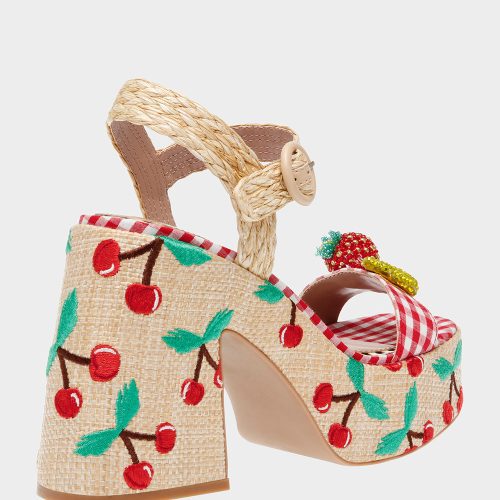 BETSEY JOHNSON SHOES CHEYNE NAT MULTI ALT1