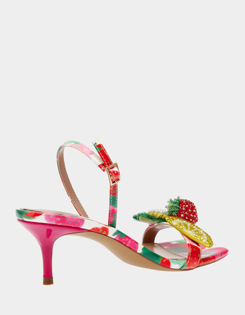 BETSEY JOHNSON SHOES COLSON BERRY MULTI ALT1