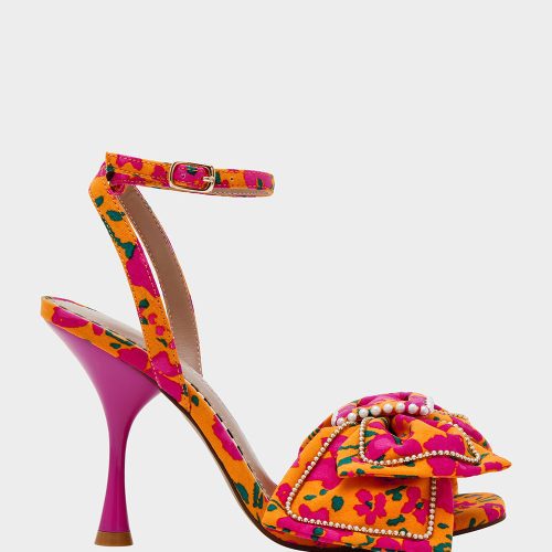 DENLY ORANGE FLORAL - SHOES - Betsey Johnson