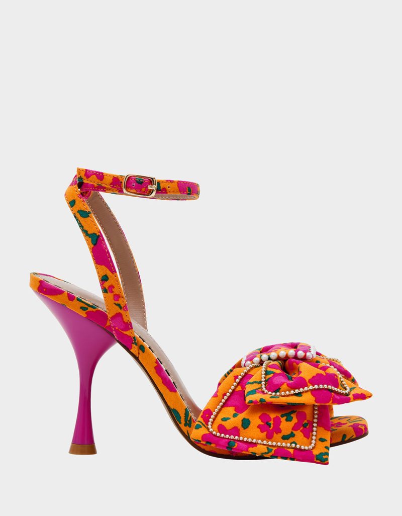 DENLY ORANGE FLORAL - SHOES - Betsey Johnson