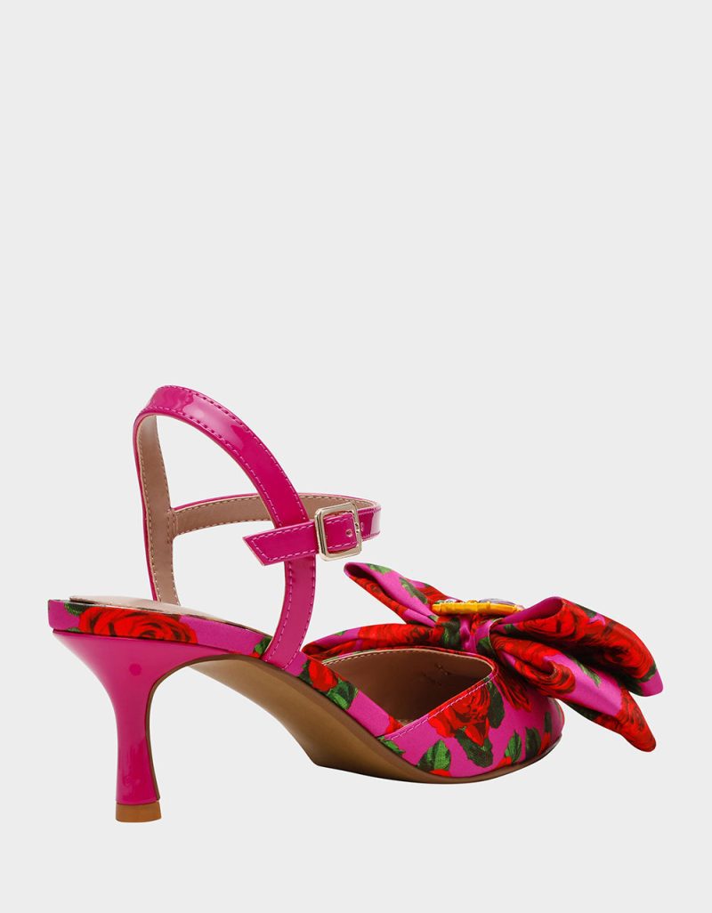 BETSEY JOHNSON SHOES FELIPE FUCHSIA ROSE ALT1