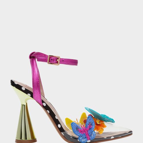 KAMILLA BLACK MULTI - SHOES - Betsey Johnson