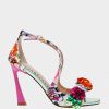 MIKAH PALE PINK FLORAL - SHOES - Betsey Johnson