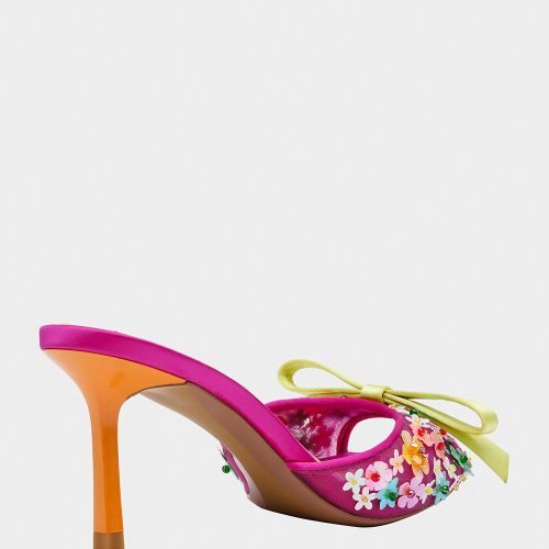 BETSEY JOHNSON SHOES NADDIA FUCHSIA MULTI ALT1