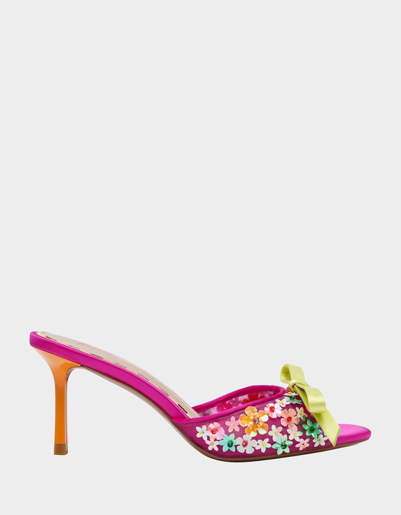 NADDIA FUCHSIA MULTI - SHOES - Betsey Johnson