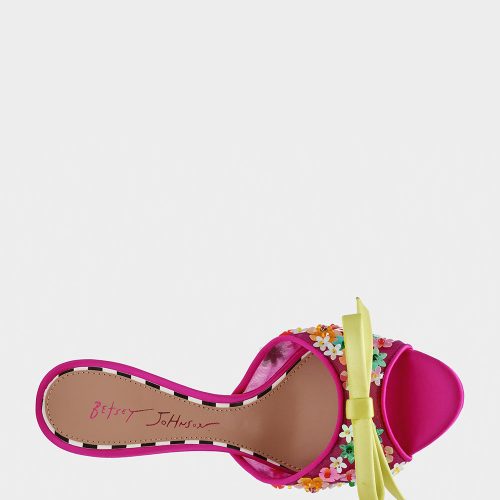 BETSEY JOHNSON SHOES NADDIA FUCHSIA MULTI TOP