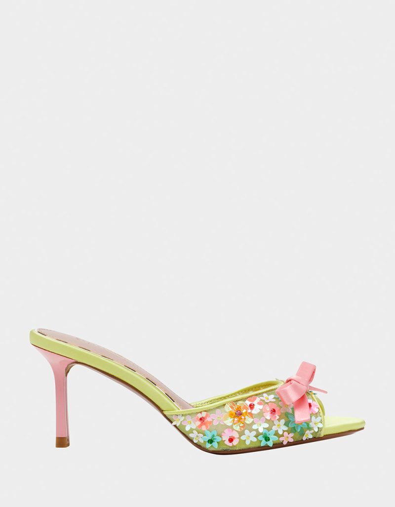 NADDIA LIME MULTI - SHOES - Betsey Johnson