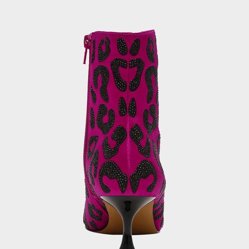 BETSEY JOHNSON SHOES REBECA FUCHSIA BACK