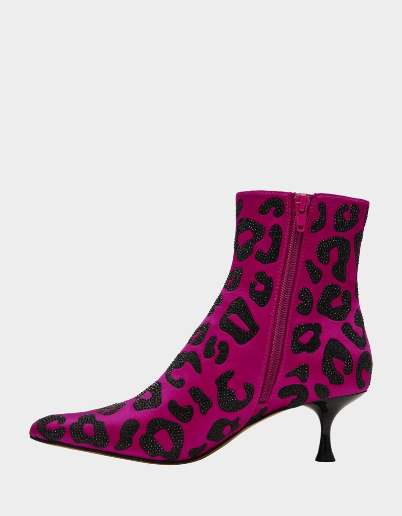 BETSEY JOHNSON SHOES REBECA FUCHSIA INSIDE