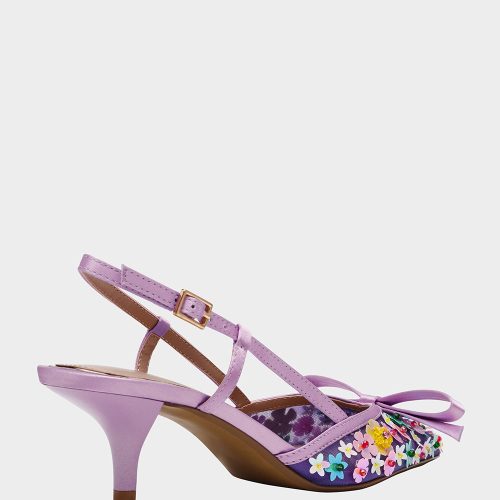 BETSEY JOHNSON SHOES SADYY PURPLE MULTI ALT1