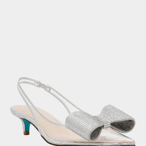 BETSEY JOHNSON SHOES SB ALLI SILVER