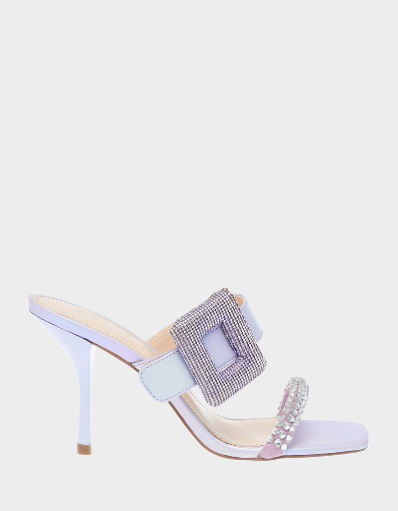 BETSEY JOHNSON SHOES SB ANNY LAVENDER SIDE