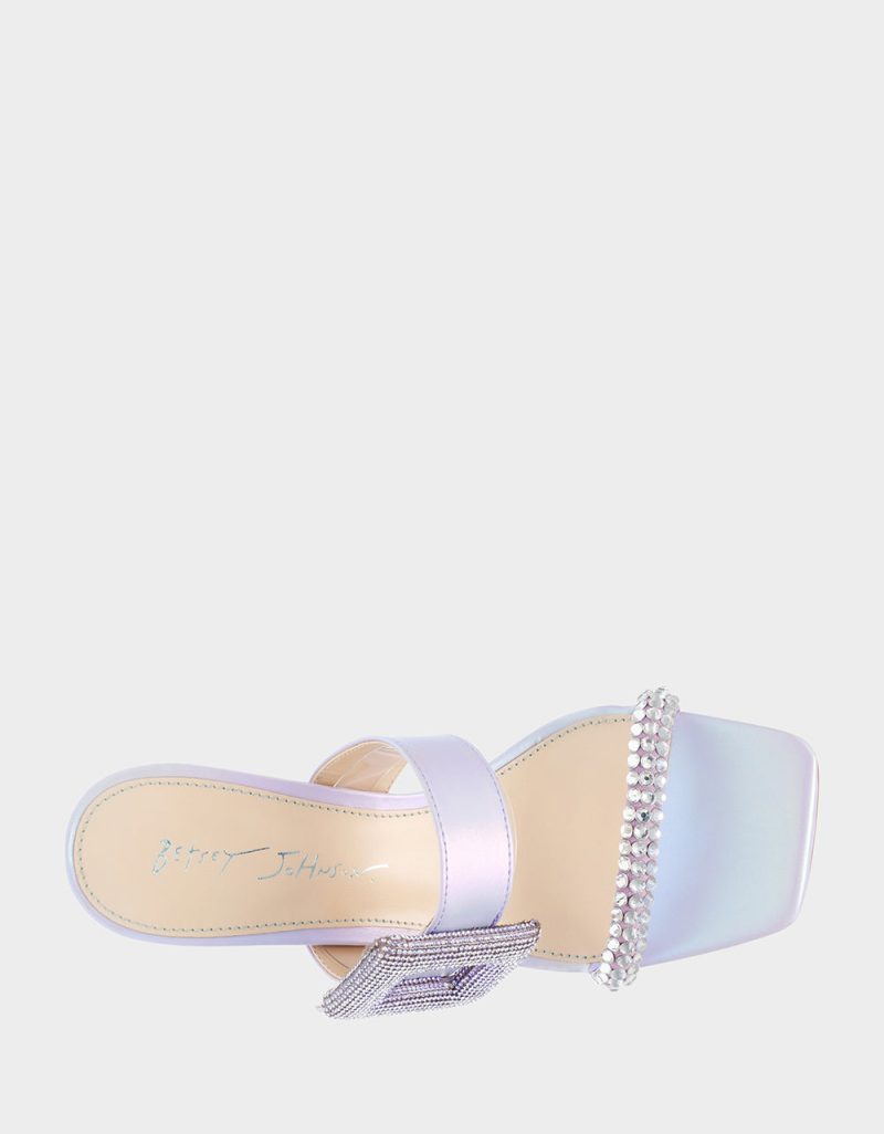 BETSEY JOHNSON SHOES SB ANNY LAVENDER TOP