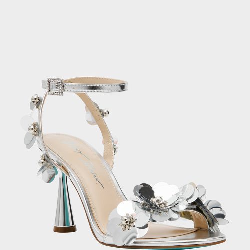 BETSEY JOHNSON SHOES SB ARLO SILVER