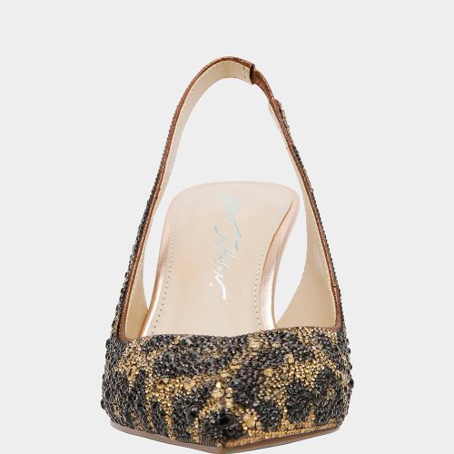 BETSEY JOHNSON SHOES SB CLARK LEOPARD FRONT