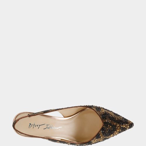 BETSEY JOHNSON SHOES SB CLARK LEOPARD TOP