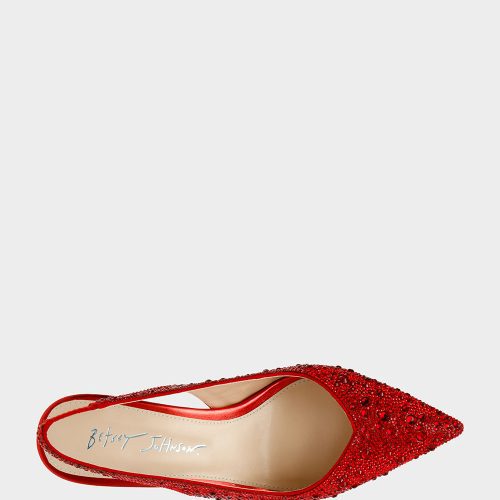 BETSEY JOHNSON SHOES SB CLARK RED TOP