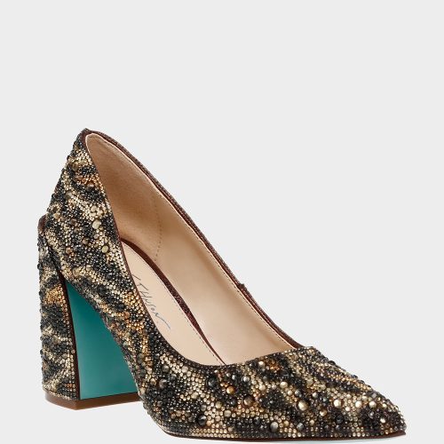 BETSEY JOHNSON SHOES SB JODY LEOPARD