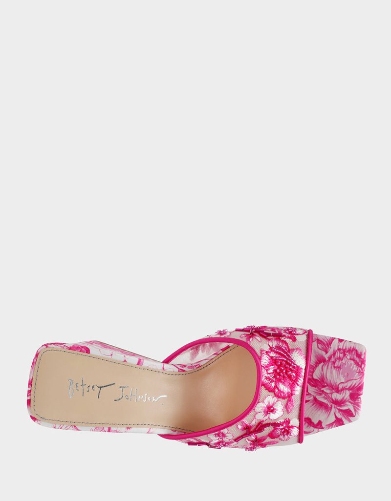 BETSEY JOHNSON SHOES SB ROO FUCHSIA TOP