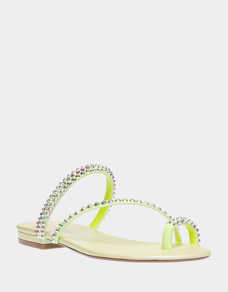 BETSEY JOHNSON SHOES SB SILAS LIME