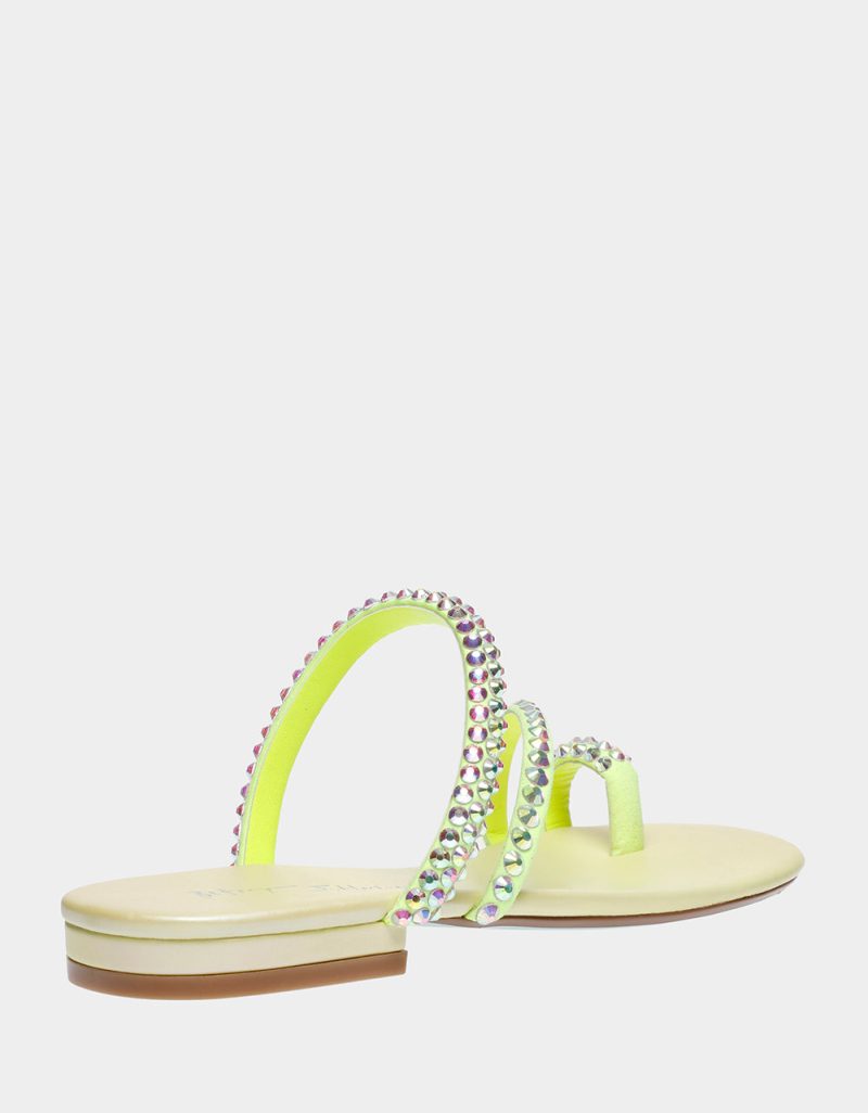 BETSEY JOHNSON SHOES SB SILAS LIME ALT1