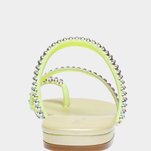 BETSEY JOHNSON SHOES SB SILAS LIME BACK