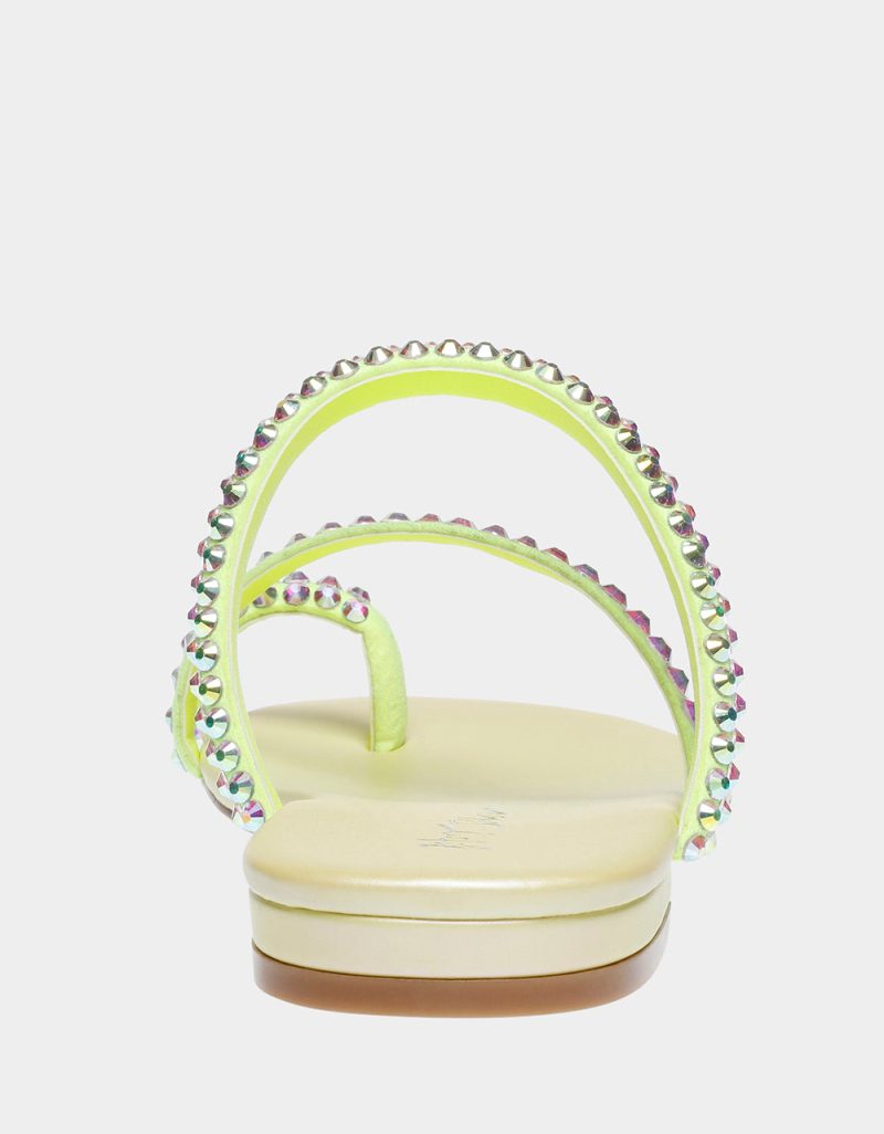 BETSEY JOHNSON SHOES SB SILAS LIME BACK