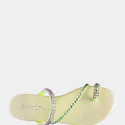 BETSEY JOHNSON SHOES SB SILAS LIME TOP