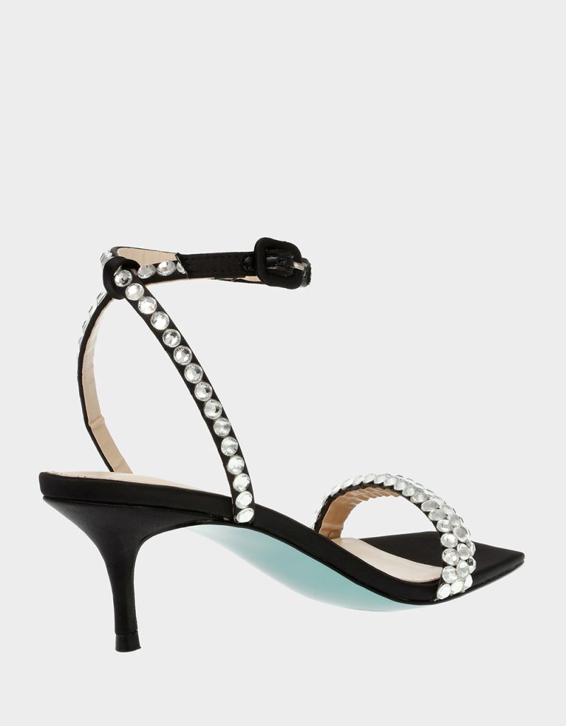 BETSEY JOHNSON SHOES SB STONE BLACK ALT1