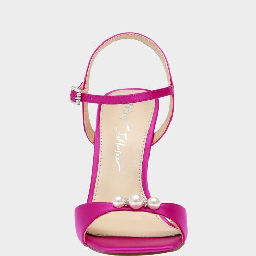 BETSEY JOHNSON SHOES SB STORY FUCHSIA FRONT