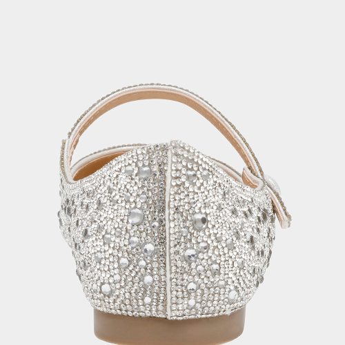 BETSEY JOHNSON SHOES SB TESS SILVER BACK