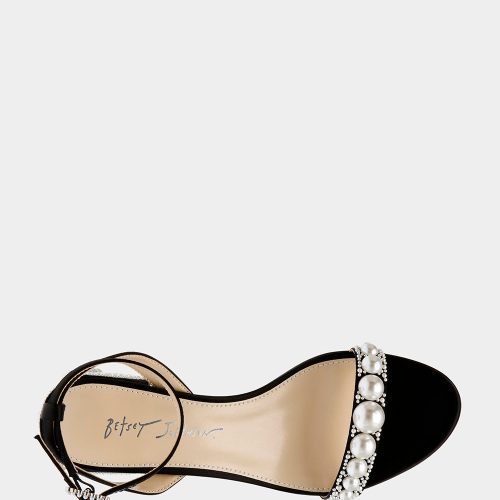 BETSEY JOHNSON SHOES SB TINA BLACK TOP