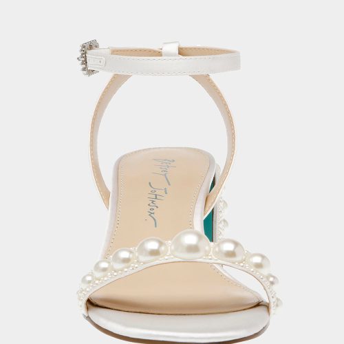 BETSEY JOHNSON SHOES SB TINA IVORY FRONT