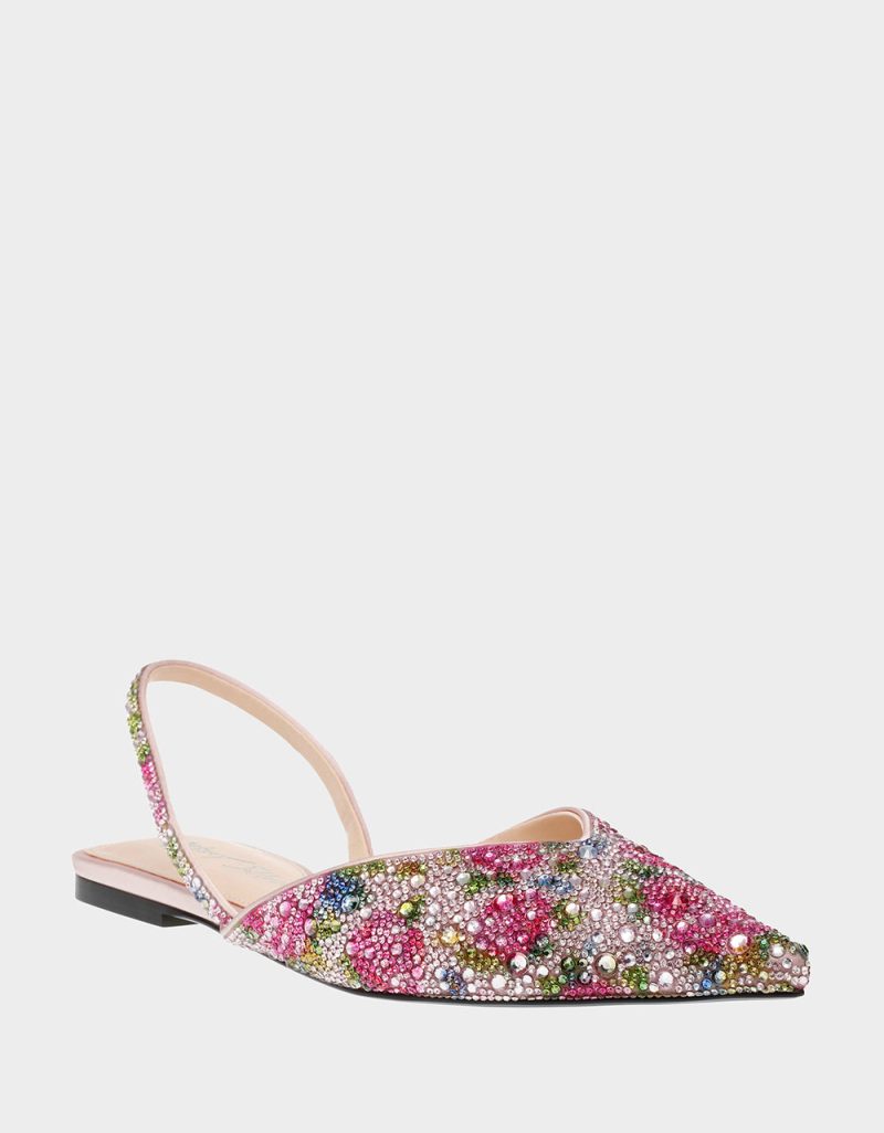 BETSEY JOHNSON SHOES SB VANCE FLORAL MULTI