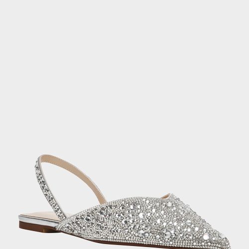 BETSEY JOHNSON SHOES SB VANCE SILVER