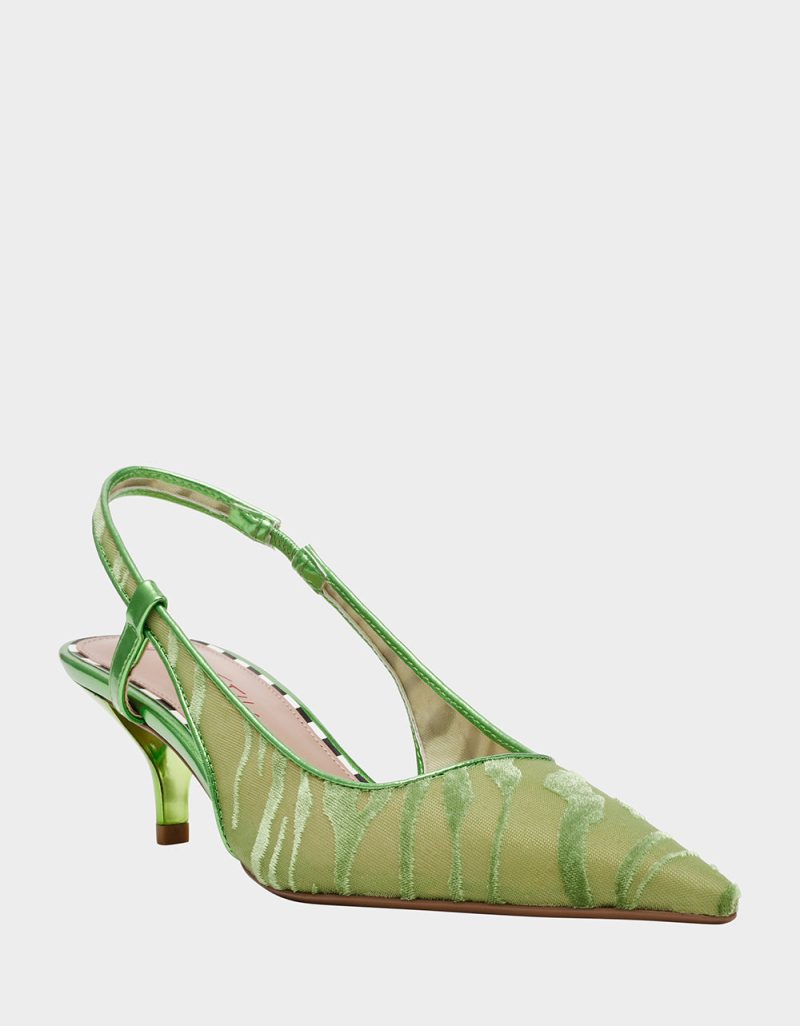 BETSEY JOHNSON SHOES WILLAH GREEN