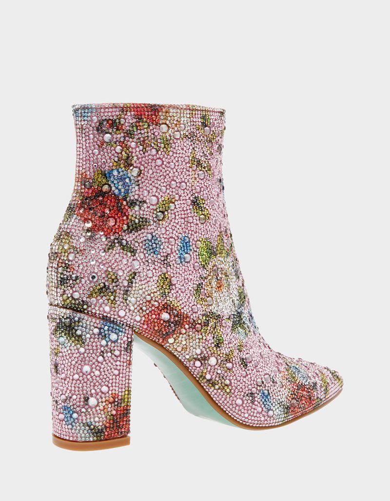 BETSEYJOHNSON BOOTIES SB CADYF FLORALMULTI ALT1